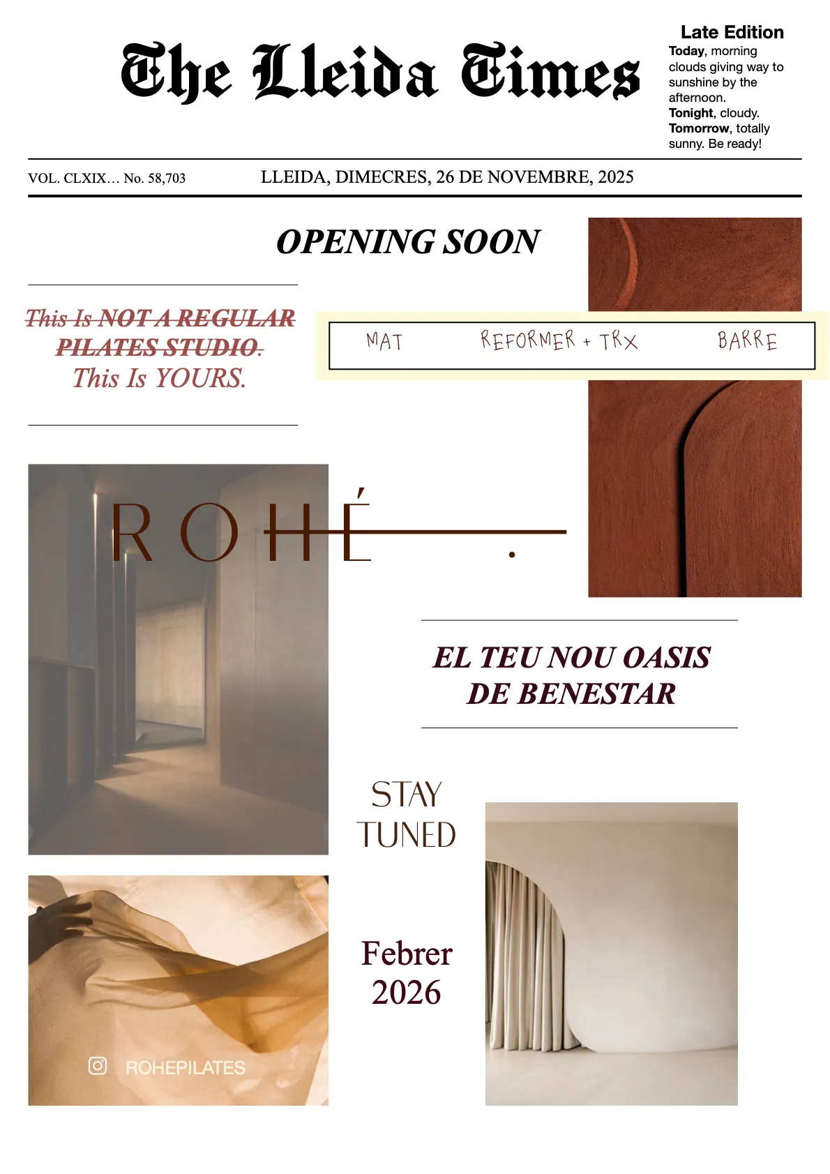 Rohé — reformer pilates-studio en Lleida — 3