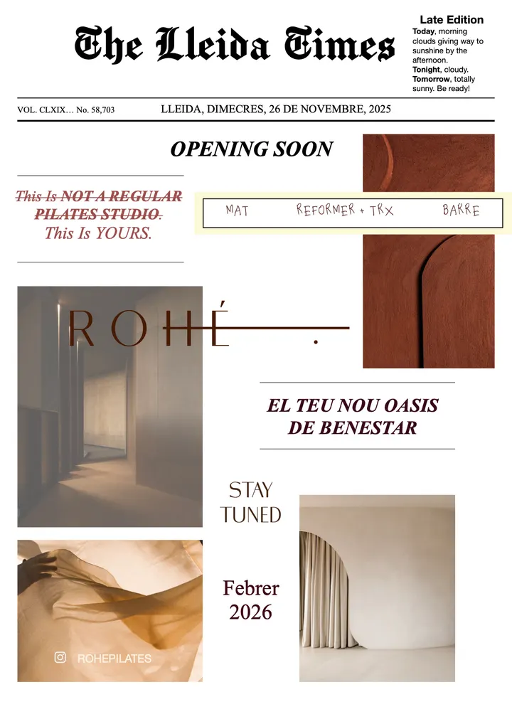 Rohé — reformer pilates-studio en Lleida — 3