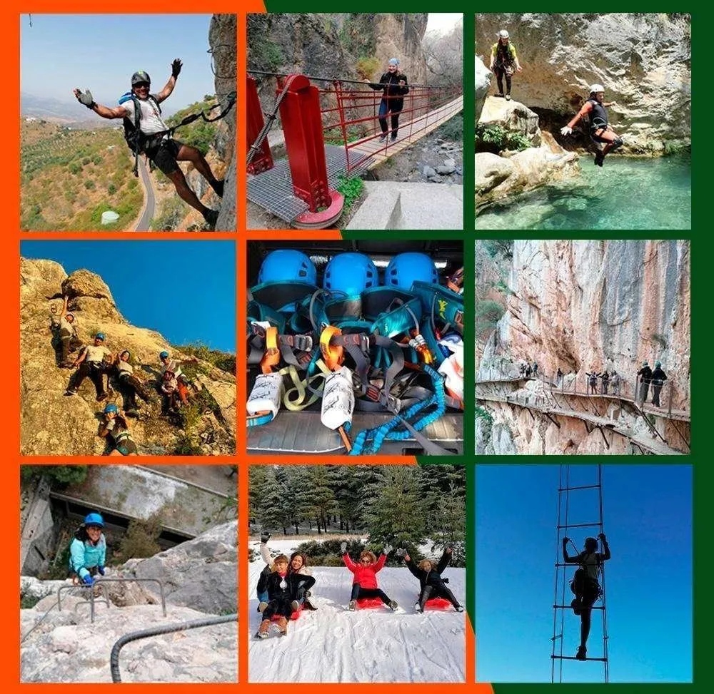 DIM TRAP Active Tourism in Granada: Canyoning, Via Ferratas, Snowshoeing, Climbing & Hiking — klättring-studio i Granada — bild 4