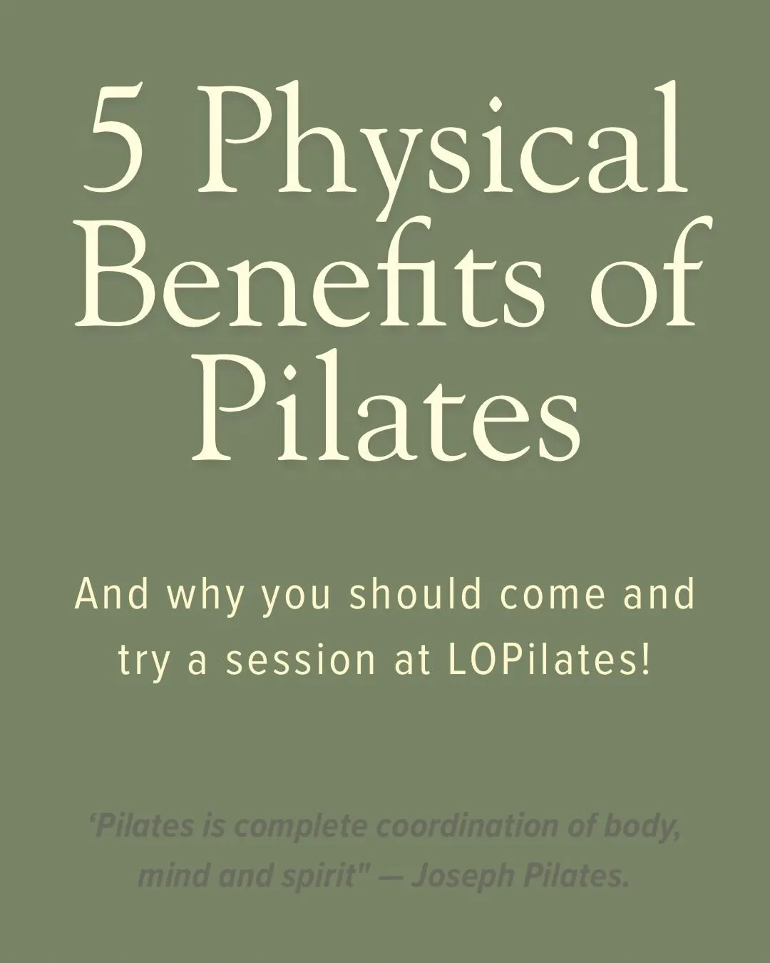 Lo Pilates — reformer pilates-studio in East Sheen, London — 2