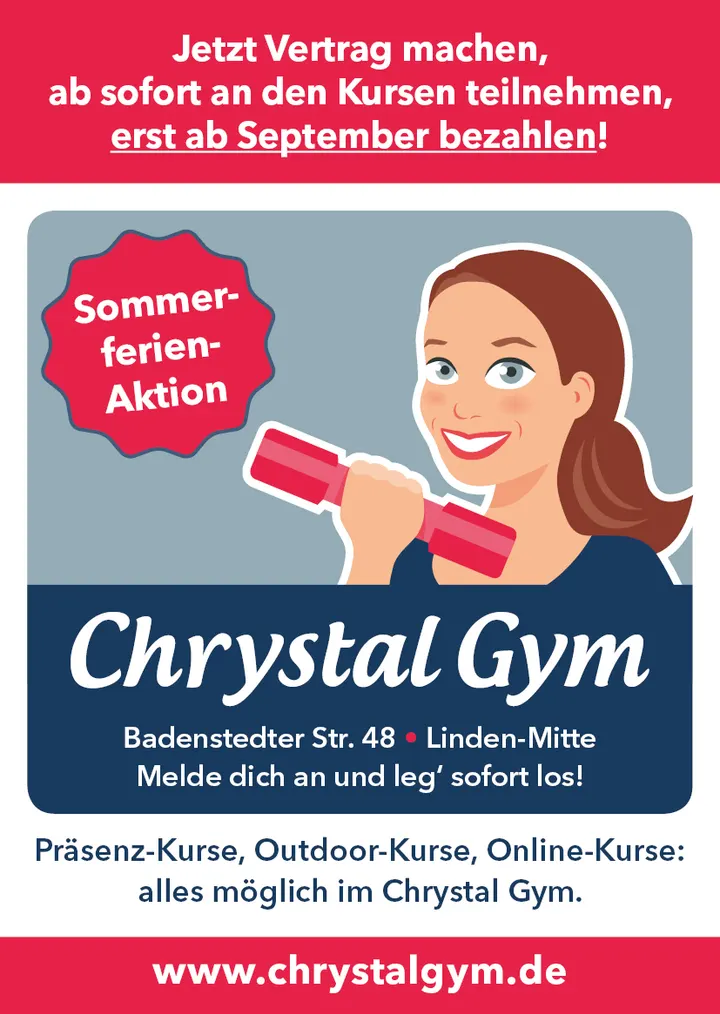 Chrystal Gym — Fitness Studio in Linden-Mitte, Hannover