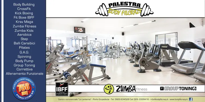 Palestra Body Filcrazy — palestre-studio a Piano Lanterna, Porto Empedocle — 2