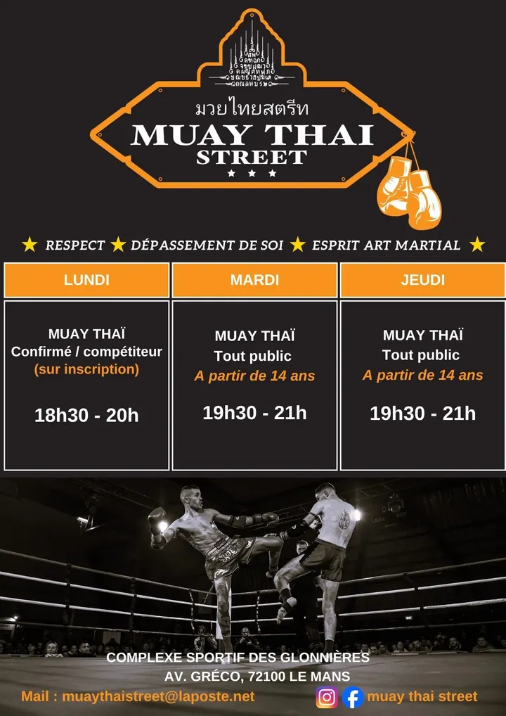 Club de boxe MUAY THAÏ STREET Le Mans — arts martiaux-studio au Mans — 3