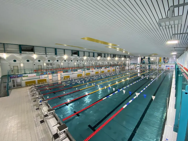 Hallenschwimmbad Riesa - Schwimmen — Wellness in Pausitz, Dresden