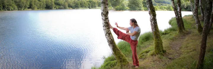 Indra Nataraj — Yoga à La Charmette, Dijon