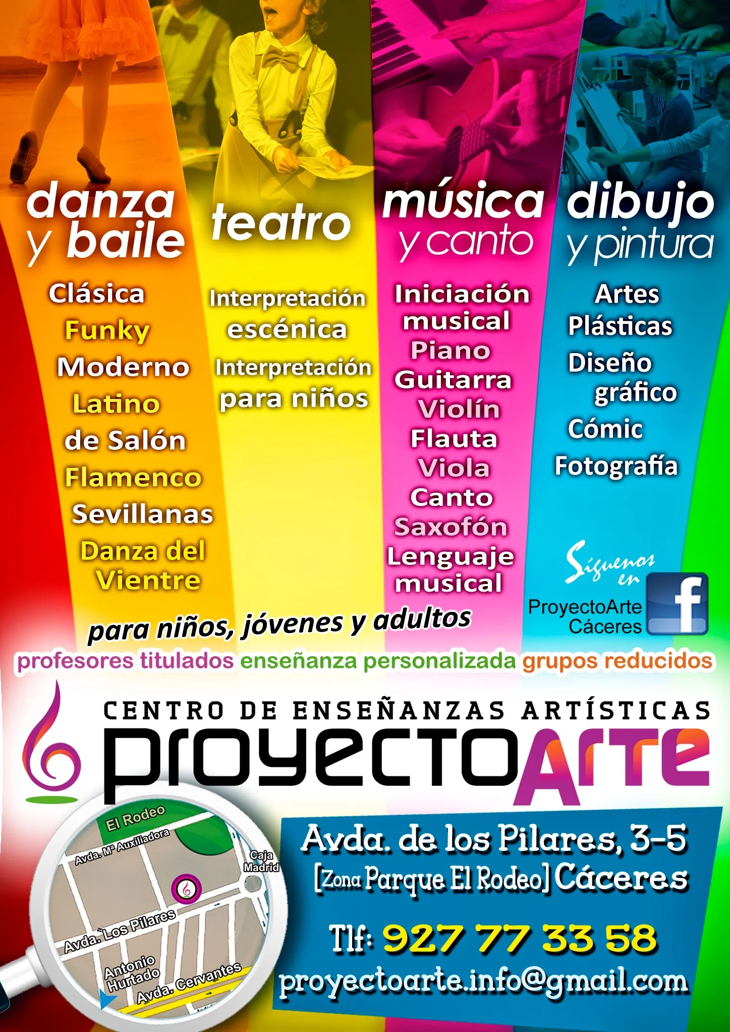 ProyectoArte, Centro de Enseñanzas Artísticas — baile-studio en Cáceres — 3