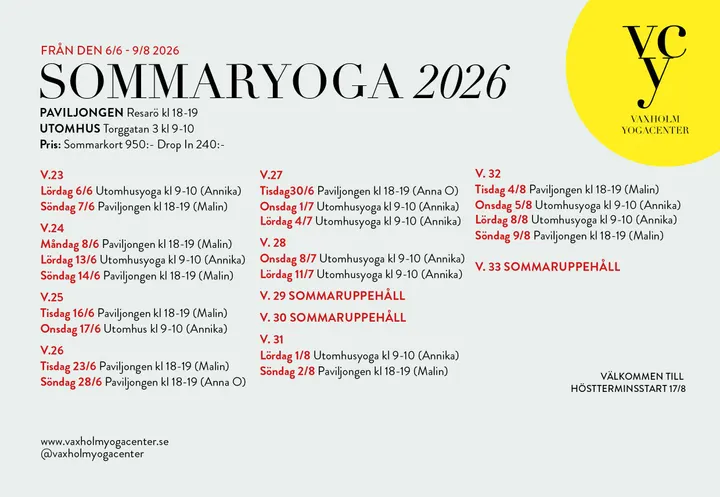 Vaxholm Yogacenter — yoga-studio in Vaxholm, Stockholm — 2