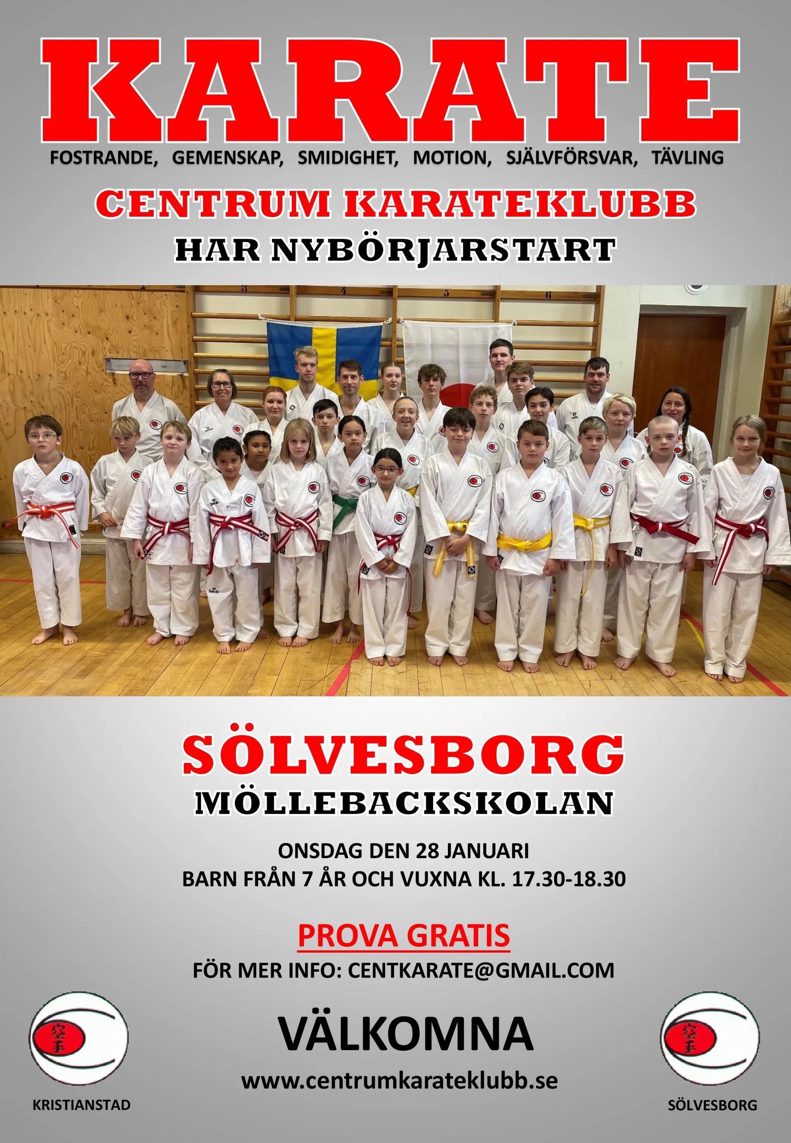 Centrum Karateklubb Kristianstad — kampsport-studio i Kristianstad — 3