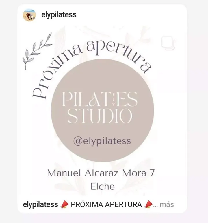 Pilates Studio Ely Martínez — pilates-studio en el Canal, Elche — 2