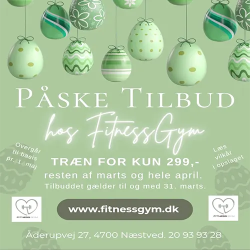 Fitness Gym aps — træningsstudio i Åderup, Næstved — 2