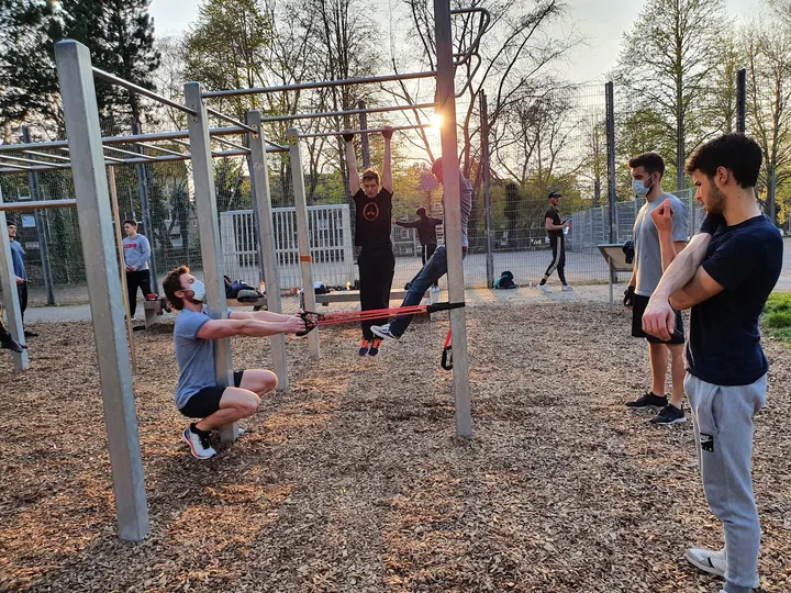 Spielplatz Düsterstraße — Functional Training in Gartenstadt, Dortmund