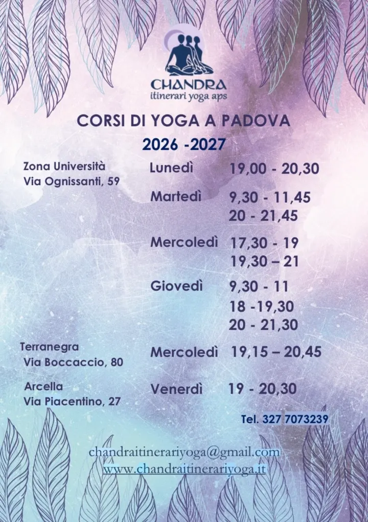 Chandra Itinerari Yoga — Yoga a Stanga, Padova