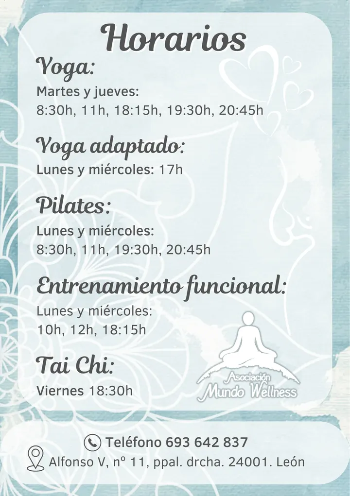 Asociación Mundo Wellness — Yoga en Centro, León