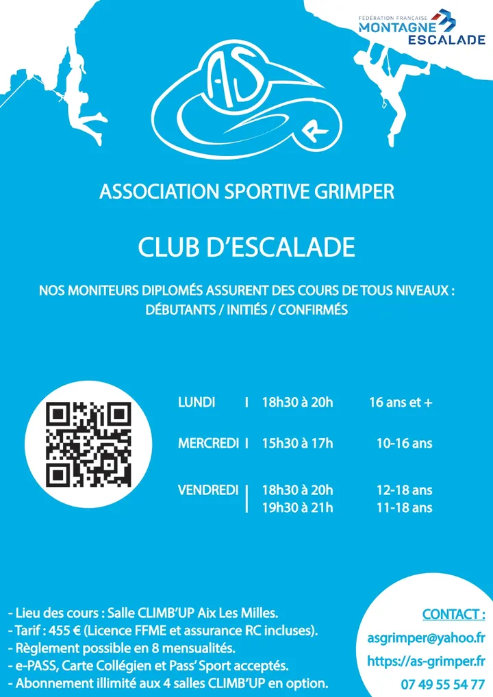A.S. GRIMPER — escalade-studio à Marseille — 3