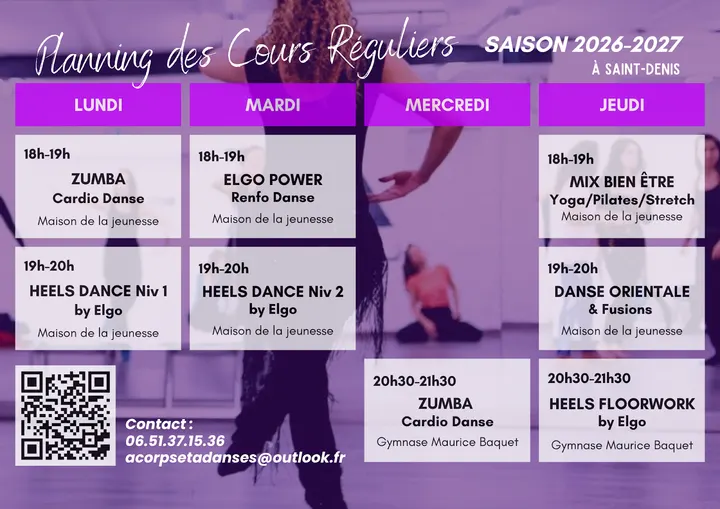A Corps et A Danses — danse-studio à Grand Centre Ville, Saint-Denis — 3