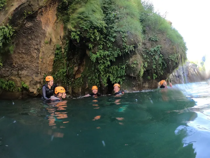 Ossio canyoning via ferrata — escalade-studio aux Cévennes, Montpellier — 2