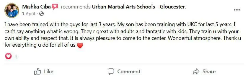 Urban Martial Arts Schools - Gloucester — kickboxing-studio in Linden, Gloucester — 3
