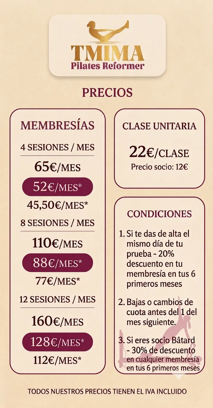TMIMA pilates reformer — pilates-studio en Latina, Madrid — 3