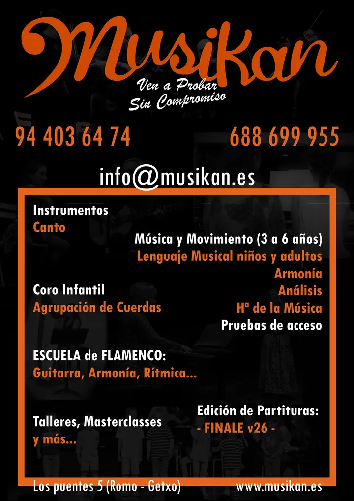 Musikan — baile-studio en Areeta/Las Arenas — 2