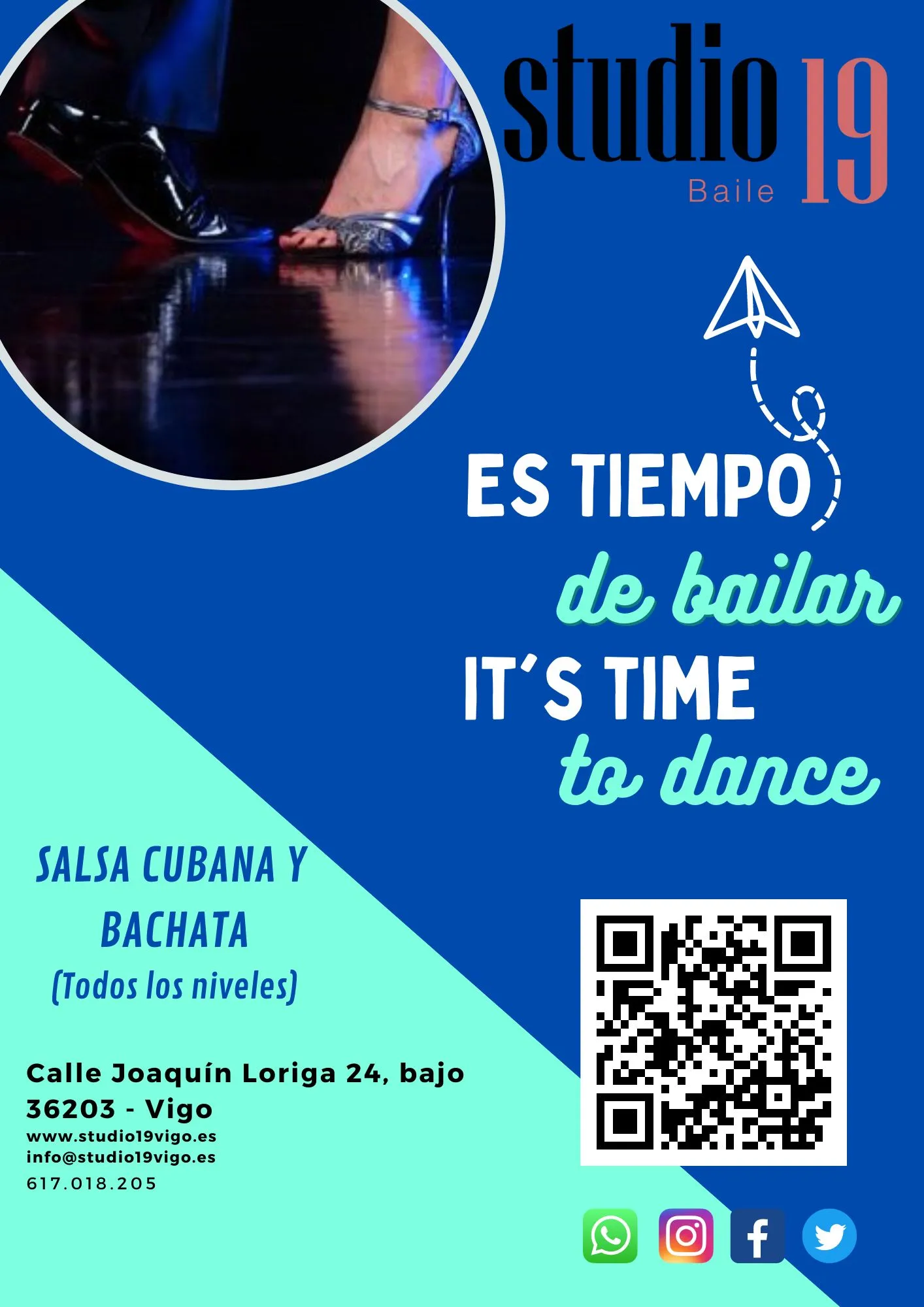 Studio19 — baile-studio en O Berbés, Vigo — 2
