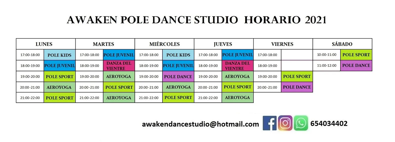 POLE DANCE BADAJOZ AWAKEN STUDIO — träningsstudio-studio i Badajoz — bild 2