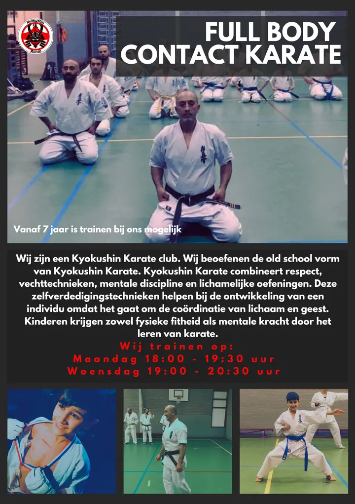 Kyokushin Ronin — vechtsport-studio in Componistenbuurt, Delft — 2