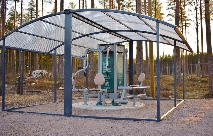 Tupurin ulkoilualue, kuntoparkki — fitnessstudio – Tupuri, Salo — 2
