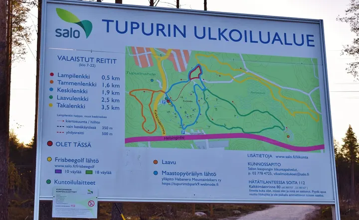 Tupurin ulkoilualue, kuntoparkki — fitnessstudio – Tupuri, Salo — 3