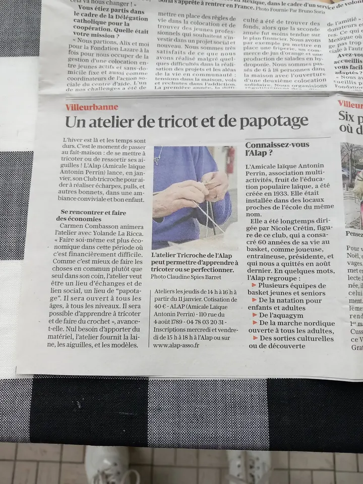 Amicale Laïque Antonin Perrin — salle de fitness-studio à Gratte-Ciel, Villeurbanne — 2