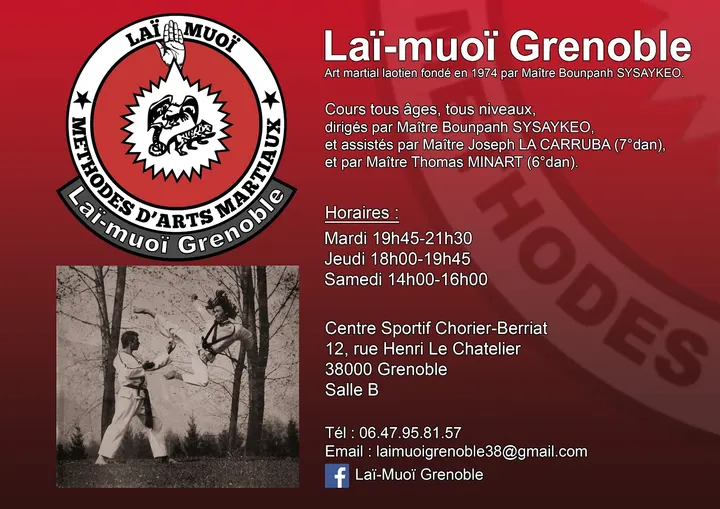 Laï-muoï Grenoble — arts martiaux-studio à Berriat Saint-Bruno, Grenoble — 2