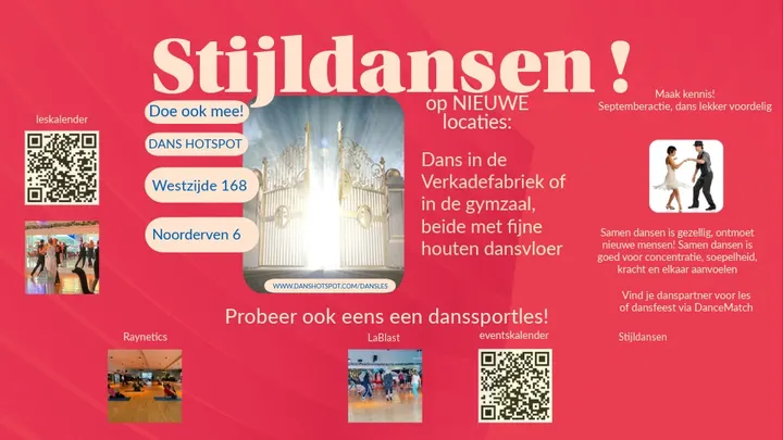 Lekker Stijldansen — dans-studio in Rosmolenbuurt, Zaandam — 2