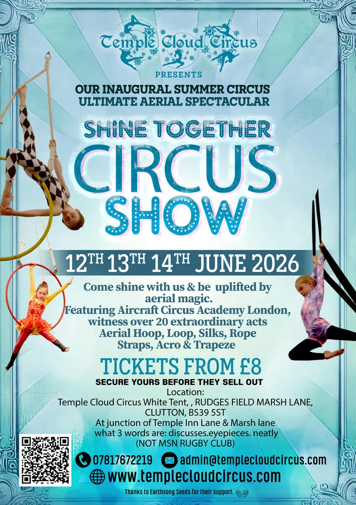 Temple Cloud Circus - Cave of Mystery — Gymnastics in Cameley, Bristol