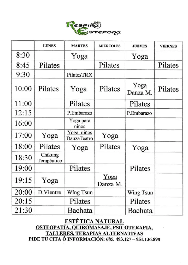 Respira Estepona. Pilates, Yoga y Estética Natural — yoga-studio en Estepona — 4