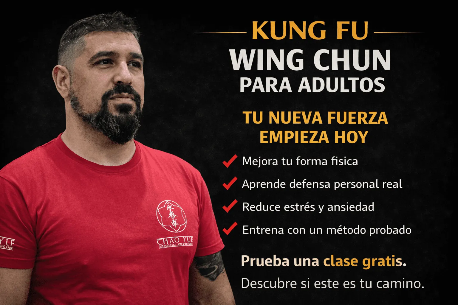 Chao Yue Kung fu - Artes Marciales y defensa personal — kampsport-studio i Distrito I, Alcalá de Henares — bild 2