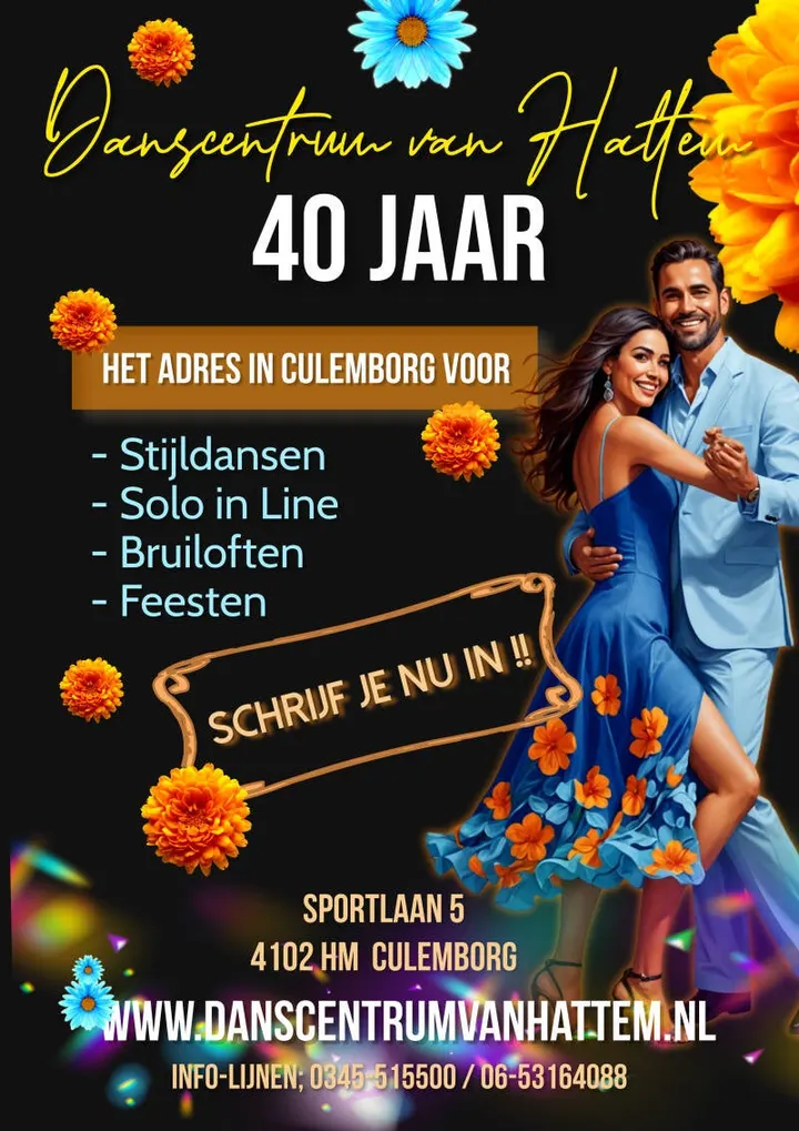 Danscentrum van Hattem — Dans in Terweijde, Culemborg
