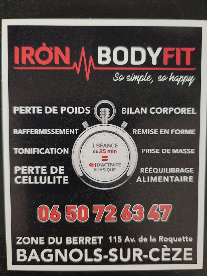 Iron Bodyfit Bagnols-sur-Cèze — récupération-studio à Bagnols-sur-Cèze — 3