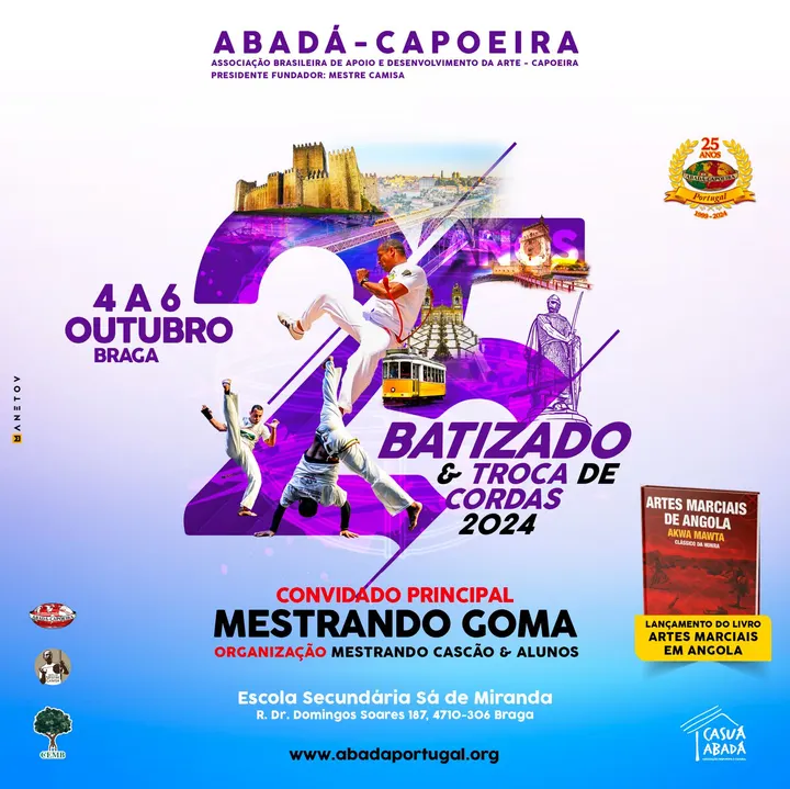 Capoeira Abadá Braga — Artes marciais em Braga (São Vicente), Braga