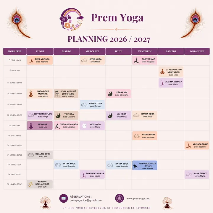 Prem Yoga — yoga-studio au Piol, Nice — 3