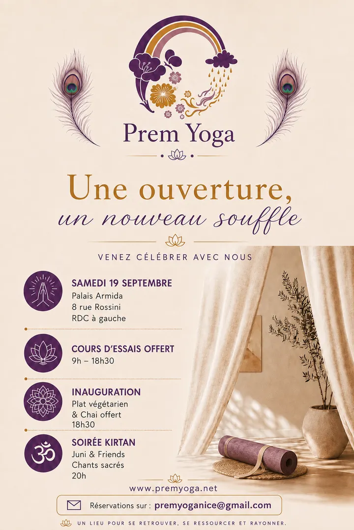 Prem Yoga — yoga-studio à Nice — 3
