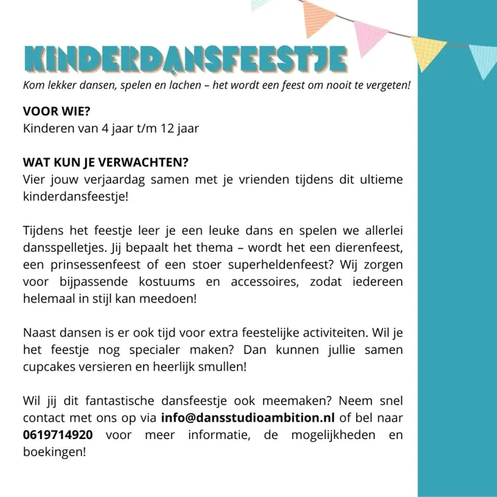 Dansstudio AMBITION — Dans in Engelen, 's-Hertogenbosch