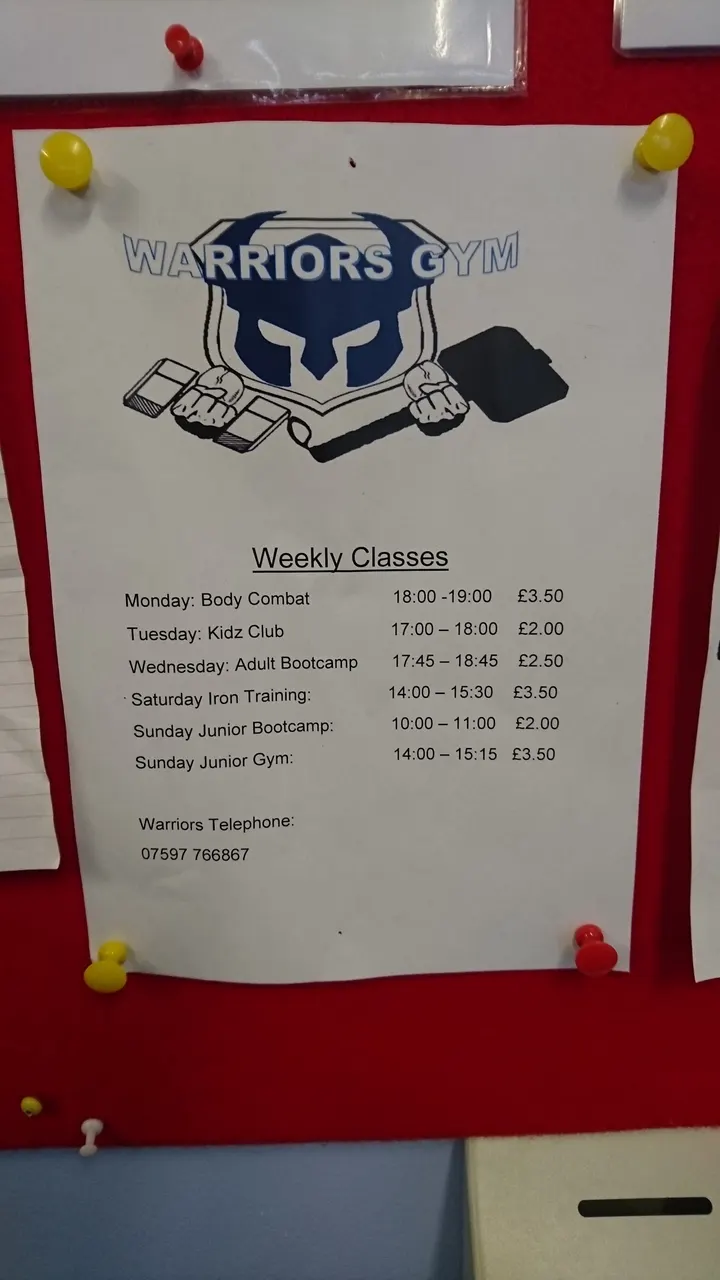 Warriors Gym Barton — Fitness Studio in Barton-upon-Humber, Barton-Upon-Humber