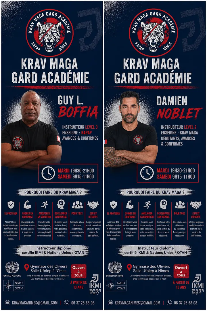 Krav maga gard académie — arts martiaux-studio au Moulin Gazay, Nîmes — 3