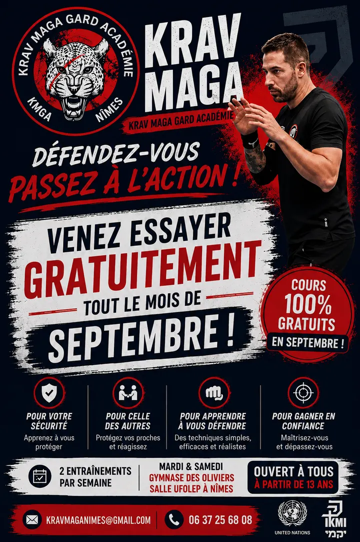 Krav maga gard académie — arts martiaux-studio à Nîmes — 5