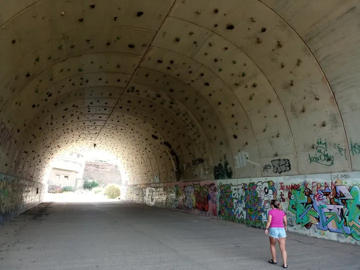 Rocódromo Túnel de Tara — Escalada en Cendro, Telde