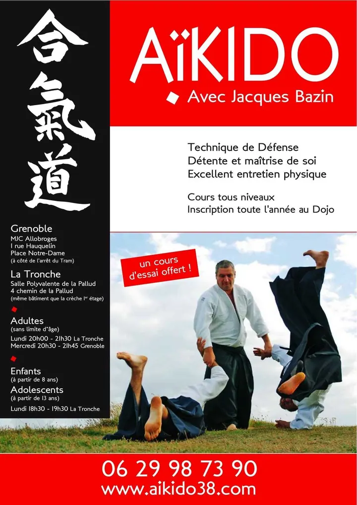 Aikido 38 Grenoble — Arts martiaux au Gorget, La Tronche