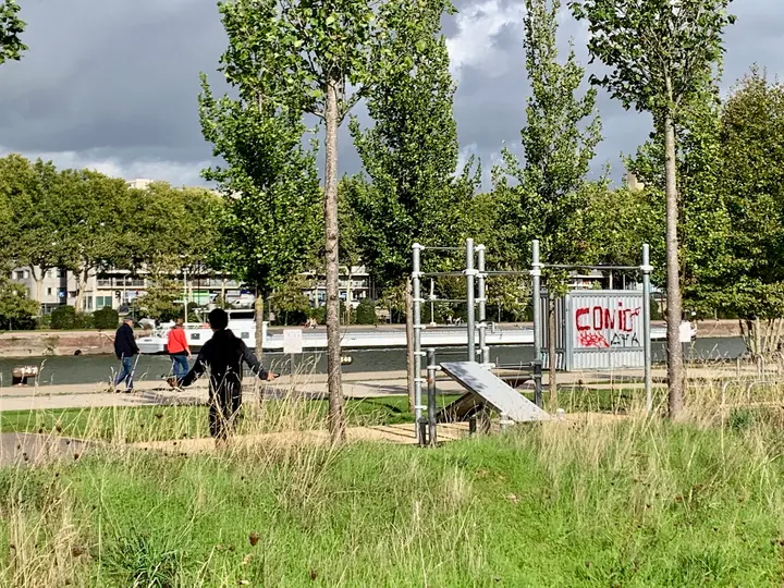 Rouen Street Workout — Callisthénie à Centre Ville Rive Gauche, Rouen