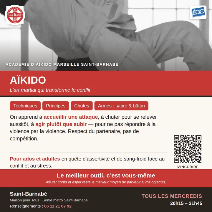 Marseille Aikido 12e Arrondissement — arts martiaux-studio à Marseille — 5