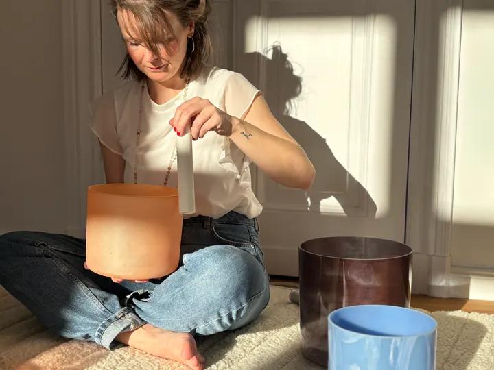 Klangbad mit Claudia @ KiezLaden — meditation-studio in Steglitz, Berlin — 2