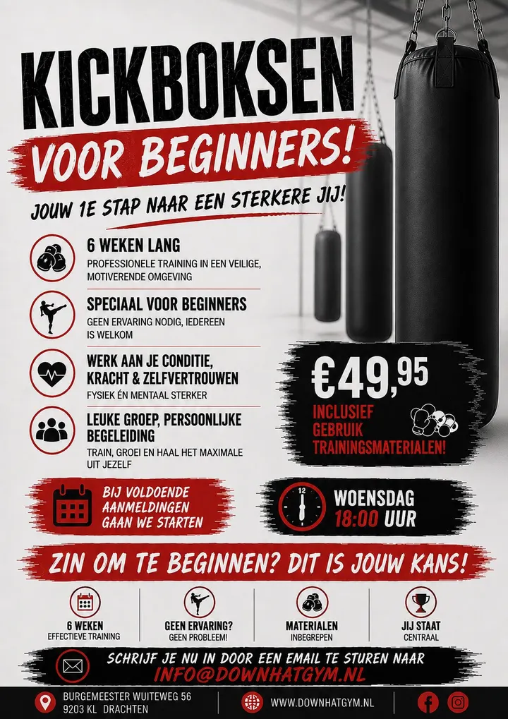 Downhat Gym — Sportschool in Centrum, Drachten