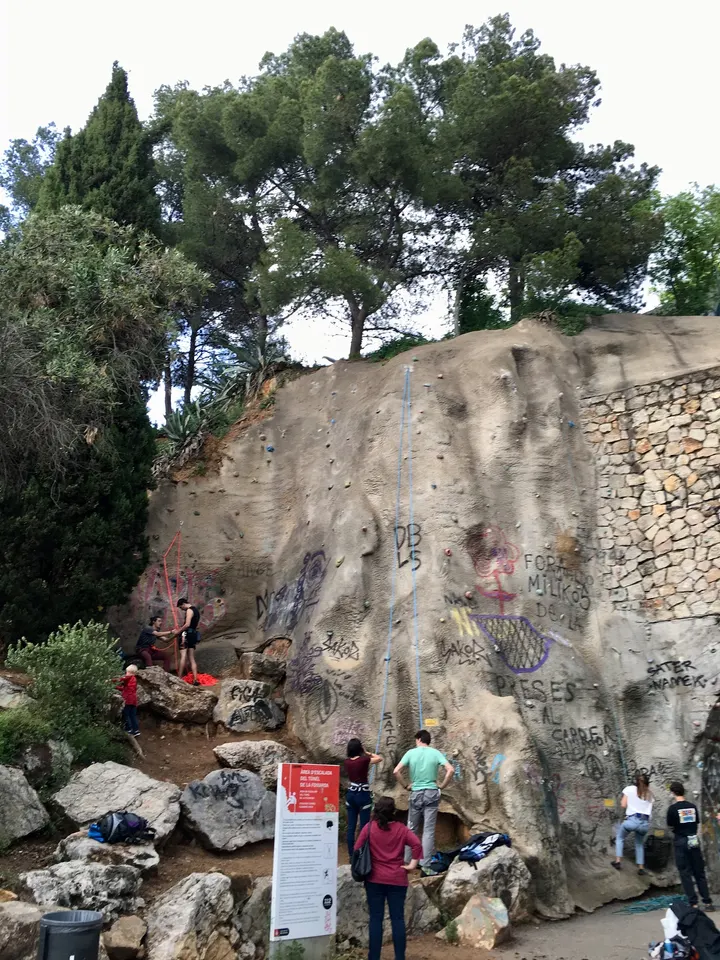 Zona de Escalada de la Foixarda — escalada-studio en Barcelona — 3